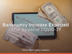 Bankruptcy Increase Expected After Spread of COVID-19